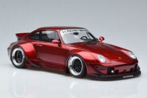 Porsche 911 964 RWB Duck Tail Candy Apple GT Spirit 1:18 GT759 Resin – Bild 4 von 6
