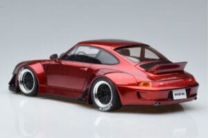 Porsche 911 964 RWB Duck Tail Candy Apple GT Spirit 1:18 GT759 Resin – Bild 5 von 6