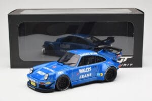 Porsche 911 964 RWB Osho Arrow Blau GT Spirit 1:18 GT448 Resin – Bild 6 von 6