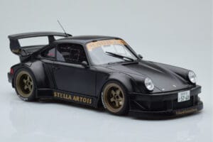 Porsche 911 964 RWB Stella Artois Schwarz GT Spirit 1:18 GT421 Resin – Bild 4 von 6
