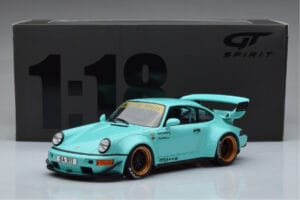 Porsche 911 964 RWB Tiffany Blau GT Spirit 1:18 GT875 Resin – Bild 6 von 6