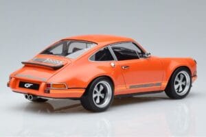 Porsche 911 964 Singer Orange Sonderedition GT Spirit 1:18 ZM049 Resin – Bild 2 von 6
