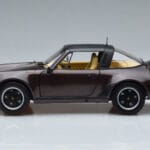 Porsche 911 964 Turbo Targa Braun Norev 1:18 187665 Metall - image 4 of 8