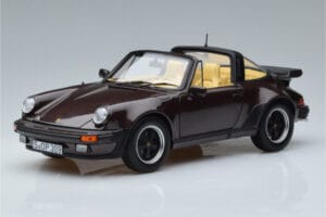 Porsche 911 964 Turbo Targa Braun Norev 1:18 187665 Metall