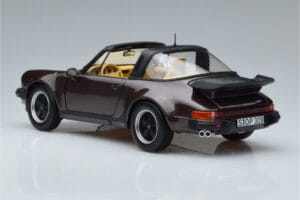 Porsche 911 964 Turbo Targa Braun Norev 1:18 187665 Metall – Bild 7 von 8