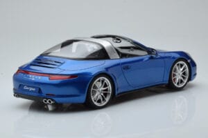 Porsche 911 991 4S Targa Blau GT Spirit 1:18 GT037 Resin – Bild 2 von 5