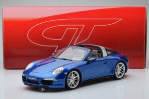 Porsche 911 991 4S Targa Blau GT Spirit 1:18 GT037 Resin – Bild 5 von 5