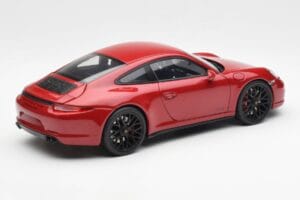 Porsche 911 991 Carrera GTS Carmine Rot Schuco 1:18 450039000 Metall – Bild 3 von 8