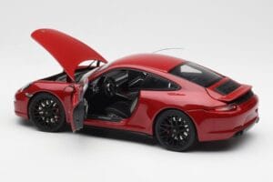 Porsche 911 991 Carrera GTS Carmine Rot Schuco 1:18 450039000 Metall – Bild 5 von 8