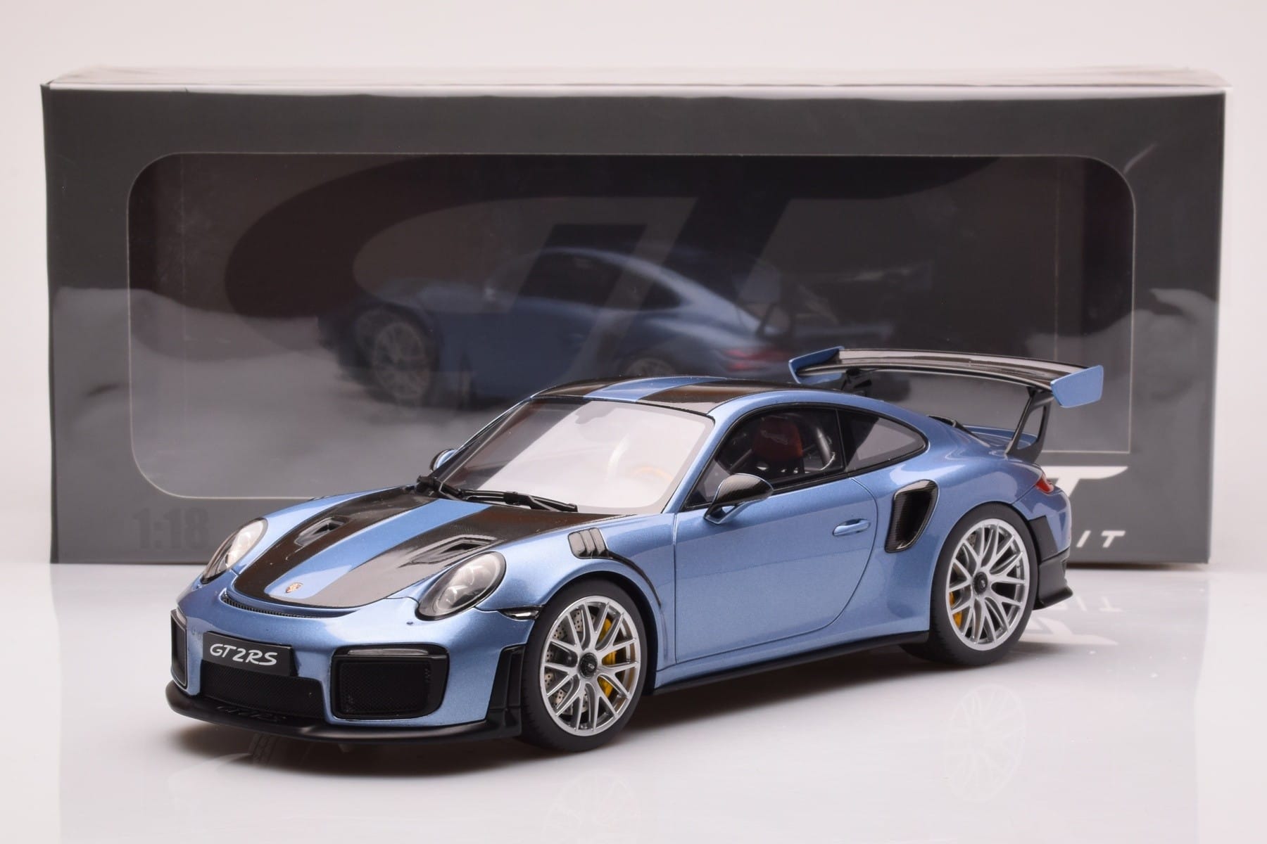 Porsche 911 991.2 GT2 RS Blau GT Spirit 1:18 GT429 Resin – Bild 6 von 6