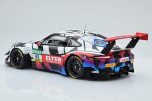Porsche 911 GT3 R Iron Force by Ring Police #69 J. van Slooten / L. Luhr ADAC GT Masters 2018 Minichamps 1:18 153186969 Metal – Bild 4 von 5