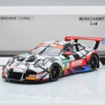 Porsche 911 GT3 R Iron Force by Ring Police #69 J. van Slooten / L. Luhr ADAC GT Masters 2018 Minichamps 1:18 - image 5 of 5