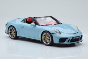 Porsche 911 991.2 Speedster Meissen Blau GT Spirit 1:18 GT408 Resin – Bild 4 von 6