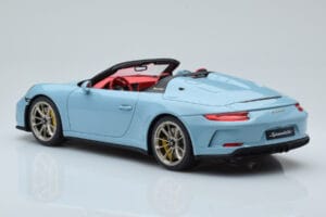 Porsche 911 991.2 Speedster Meissen Blau GT Spirit 1:18 GT408 Resin – Bild 5 von 6