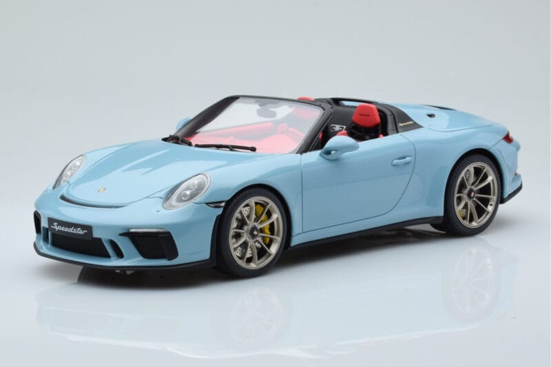 Porsche 911 991.2 Speedster Meissen Blau GT Spirit 1:18