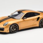 Porsche 911 991.2 Turbo S Exclusive Gold GT Spirit 1:18