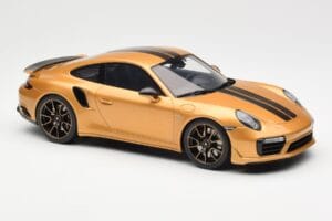 Porsche 911 991.2 Turbo S Exclusive Gold GT Spirit 1:18 GT444 Resin – Bild 4 von 6