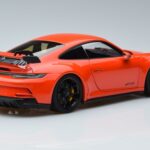 Porsche 911 992 GT3 Orange Norev 1:18 187300 Metall - image 3 of 7