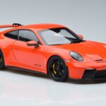 Porsche 911 992 GT3 Orange Norev 1:18 187300 Metall - image 5 of 7