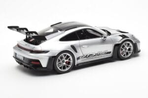 Porsche 911 992 GT3 Weissach Pack GT Silber Metallic Norev 1:18 187366 Metall – Bild 3 von 8