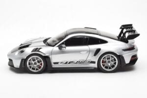 Porsche 911 992 GT3 Weissach Pack GT Silber Metallic Norev 1:18 187366 Metall – Bild 4 von 8
