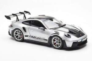 Porsche 911 992 GT3 Weissach Pack GT Silber Metallic Norev 1:18 187366 Metall – Bild 6 von 8