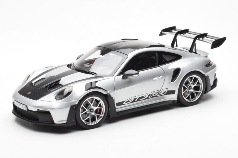 Porsche 911 992 GT3 Weissach Pack GT Silber Metallic Norev 1:18 187366 Metall