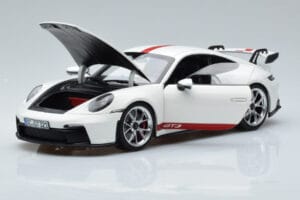 Porsche 911 992 GT3 Weiss Norev 1:18 187306 Metall – Bild 2 von 7