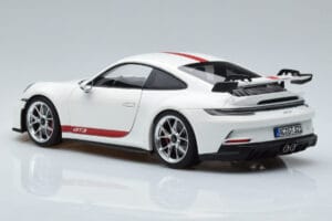 Porsche 911 992 GT3 Weiss Norev 1:18 187306 Metall – Bild 6 von 7