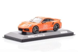 Porsche 911 992 Turbo S Gulf Orange Minichamps 1:43 WAP0209060N002 Metall – Bild 2 von 4