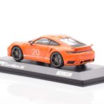 Porsche 911 992 Turbo S Gulf Orange Minichamps 1:43 - image 3 of 4
