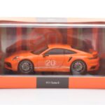 Porsche 911 992 Turbo S Gulf Orange Minichamps 1:43 - image 4 of 4
