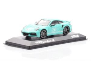 Porsche 911 992 Turbo S Mint Grün Minichamps 1:43 WAP0209070N003 Metall – Bild 2 von 4