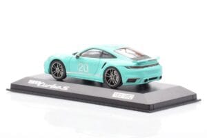 Porsche 911 992 Turbo S Mint Grün Minichamps 1:43 WAP0209070N003 Metall – Bild 3 von 4