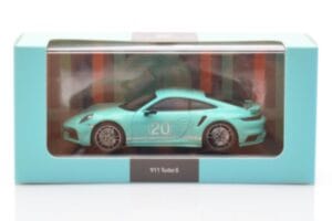 Porsche 911 992 Turbo S Mint Grün Minichamps 1:43 WAP0209070N003 Metall – Bild 4 von 4