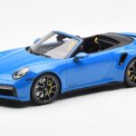 Porsche 911 992 Turbo S Shark Blau GT Spirit 1:18