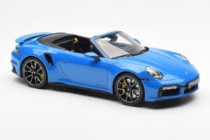 Porsche 911 992 Turbo S Shark Blau GT Spirit 1:18 GT441 Resin – Bild 4 von 6