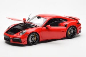 Porsche 911 992 Turbo S Sport Design Rot Minichamps 1:18 113069078 Metall – Bild 2 von 8