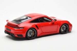 Porsche 911 992 Turbo S Sport Design Rot Minichamps 1:18 113069078 Metall – Bild 3 von 8