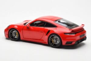 Porsche 911 992 Turbo S Sport Design Rot Minichamps 1:18 113069078 Metall – Bild 7 von 8