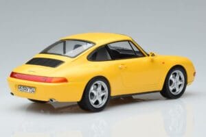 Porsche 911 993 Carrera Gelb Norev 1:18 187596 Metall – Bild 2 von 6