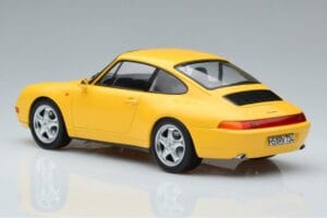 Porsche 911 993 Carrera Gelb Norev 1:18 187596 Metall – Bild 5 von 6