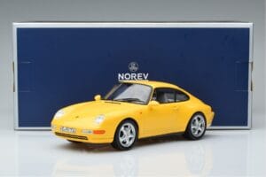 Porsche 911 993 Carrera Gelb Norev 1:18 187596 Metall – Bild 6 von 6