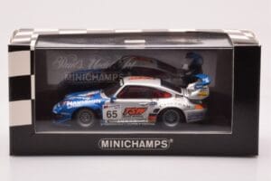 Porsche 911 993 GT2 #65 Roock Racing 24 Hours of Le Mans 1998 Minichamps 1:43 430986765 Metall – Bild 4 von 4