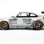 Porsche 911 993 RWB Silver Phantom Asia Edition GT Spirit 1:18 CLDC017 Resin - image 3 of 6