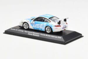 Porsche 911 996 GT3 Cup #7 H. Neuhauser Alutec Belte Porsche Michelin Supercup 2006 Minichamps 1:43 WAP02013117 Metall – Bild 3 von 4