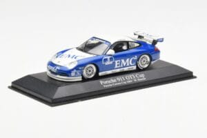 Porsche 911 996 GT3 Cup EMC2 #3 W. Henzler Porsche Carrera Cup 2004 Minichamps 1:43 400046203 Metall – Bild 2 von 3