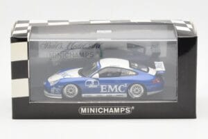 Porsche 911 996 GT3 Cup EMC2 #3 W. Henzler Porsche Carrera Cup 2004 Minichamps 1:43 400046203 Metall – Bild 3 von 3