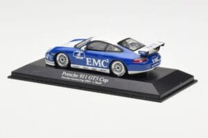 Porsche 911 996 GT3 Cup EMC2 #4 Hardt Porsche Carrera Cup 2004 Minichamps 1:43 400046204 Metall – Bild 3 von 4