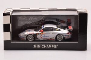 Porsche 911 996 GT3 Cup Infineon #5 W. Henzler Porsche Supercup Winner 2004 Minichamps 1:43 400046205 Metall – Bild 4 von 4